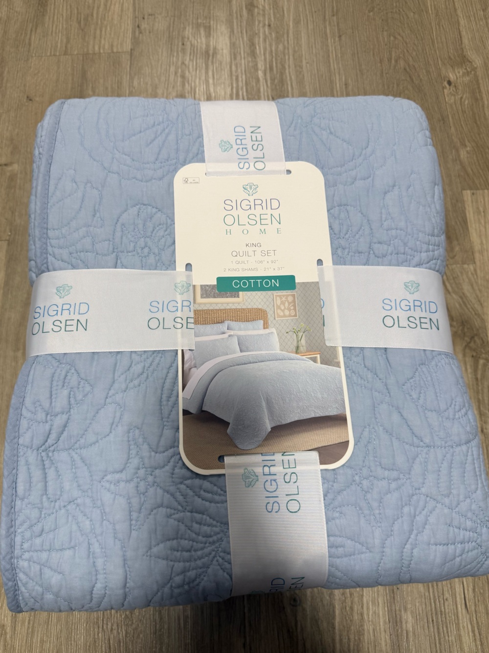 Sigrid Olsen Cotton 3pc Quilt Set